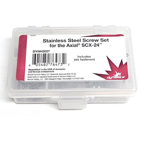 Stainless Steel Screw Set: SCX24 von Dynamite