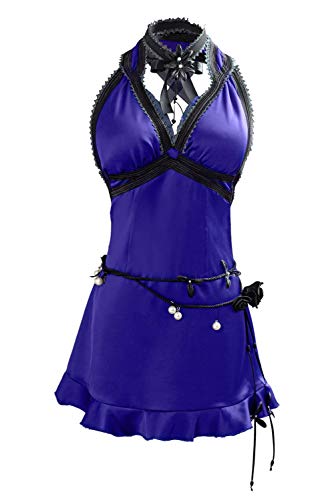 Damen Final Fantasy VII Tifa Lockhart Cosplay Kostüm Full Dress Halloween FF7 Remake Full Set Outfits - Violett - Large Damen Final Fantasy VII Tifa Lockhart Cosplay Kostüm Full Dress Halloween FF7 Remake Full Set Outfits - Violett - Large von Dynso