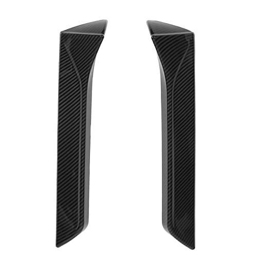 Dyocoag Heckscheibenseite Splitterflügelflügel Austauscher Ersatzsitz 5F MK3 MK3.5 2013-2021 Sporty Style Glossy Decor Aerodynamic Teile (Kohlefaserstil) von Dyocoag