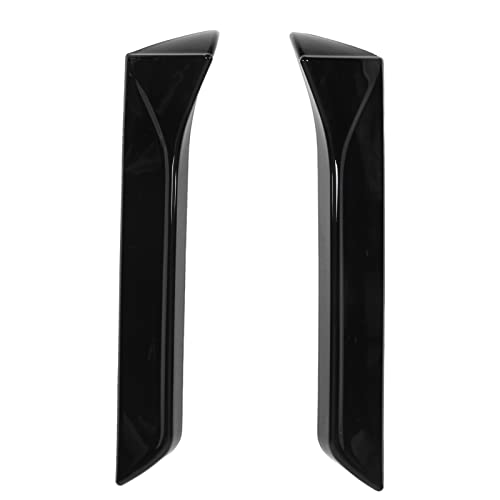 Dyocoag Heckscheibenseite Splitterflügelflügel Austauscher Ersatzsitz 5F MK3 MK3.5 2013-2021 Sporty Style Glossy Decor Aerodynamic Teile (Schwarz) von Dyocoag