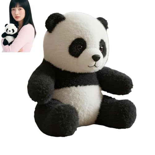 DzaiCrkwd The Pandy - Emotional Healing On Demand, Ultra-Soft Panda Plush Plush for Emotional Support, Realistic Panda Plushs, Ease Stress and, for Soothing Sleep (3 Pcs) von DzaiCrkwd