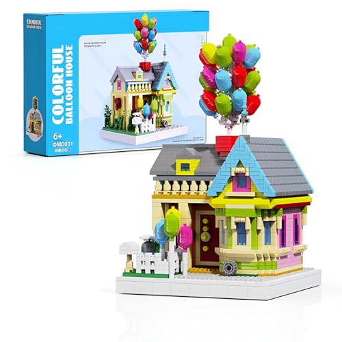Ballon Bauhütte Mini Bausteine Bausatz, 1249Stück Kreative Stadt Serie Architektur Modell Spielzeug, STEM Straße Ansicht Bau Haus Micro Klemmbausteine Kit, Ideen Geschenke für Kinder Erwachsene Ballon Bauhütte Mini Bausteine Bausatz, 1249Stück Kreative Stadt Serie Architektur Modell Spielzeug, STEM Straße Ansicht Bau Haus Micro Klemmbausteine Kit, Ideen Geschenke für Kinder Erwachsene von DzirePada