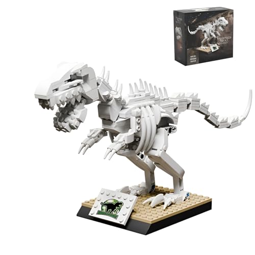 Dinosaurier Fossil Mini Bausteine Bausatz, 328Stück Naturhistorisches Museum Tier Modell Spielzeug, Fossilien Dinosaurier Micro Klemmbausteine, MINT Entdeckung Geschenke für Kinder Erwachsene Dinosaurier Fossil Mini Bausteine Bausatz, 328Stück Naturhistorisches Museum Tier Modell Spielzeug, Fossilien Dinosaurier Micro Klemmbausteine, MINT Entdeckung Geschenke für Kinder Erwachsene von DzirePada