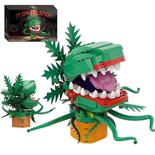DzirePada Audrey II Bausteine Bausatz, 303 Stück Piranha Blume Little Shop of Horrors Baukasten, Cannibal Blüte Building Modell Spielzeug, Ideen Geschenke für Jungen Mädchen Kinder Erwachsene DzirePada Audrey II Bausteine Bausatz, 303 Stück Piranha Blume Little Shop of Horrors Baukasten, Cannibal Blüte Building Modell Spielzeug, Ideen Geschenke für Jungen Mädchen Kinder Erwachsene von DzirePada