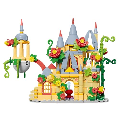 DzirePada Blumen Burgen Mini Bausteine Bausatz, Kreative Blumen Architektur Modell Spielzeug, STEM Magic Konstruktion Haus Micro Klemmbausteine Kit, Ideen Geschenke für Kinder Erwachsene DzirePada Blumen Burgen Mini Bausteine Bausatz, Kreative Blumen Architektur Modell Spielzeug, STEM Magic Konstruktion Haus Micro Klemmbausteine Kit, Ideen Geschenke für Kinder Erwachsene von DzirePada