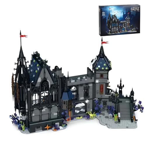 DzirePada Grusel Horror BAU Schloss Bausteine Bausatz, 3007PCS Kreative Horror Haunted House Modell Spielzeug, Mint Architektur Klemmbausteine Kit, Ideen Geschenke für Kinder Erwachsene DzirePada Grusel Horror BAU Schloss Bausteine Bausatz, 3007PCS Kreative Horror Haunted House Modell Spielzeug, Mint Architektur Klemmbausteine Kit, Ideen Geschenke für Kinder Erwachsene von DzirePada