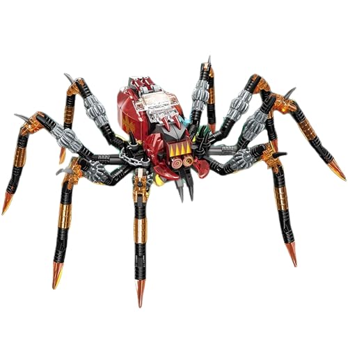 DzirePada Insekten Spinne Mini Bausteine Bausatz, 297PCS Kreative Tiere Modell Spielzeug, STEM Insekten Anzeige Klemmbausteine Geschenk Spielzeug für Jungen Mädchen Kinder Erwachsene(663504-zhizhu) von DzirePada