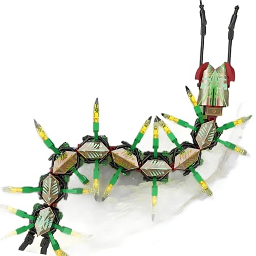 DzirePada Insekten Tausendfüßler Mini Bausteine Bausätze, 302 Stück Kreative Tiere Modell Spielzeug, STEM Käfer Anzeige Modell Geschenk Spielzeug für Jungen Mädchen Kinder Erwachsene(663504-wugong) DzirePada Insekten Tausendfüßler Mini Bausteine Bausätze, 302 Stück Kreative Tiere Modell Spielzeug, STEM Käfer Anzeige Modell Geschenk Spielzeug für Jungen Mädchen Kinder Erwachsene(663504-wugong) von DzirePada