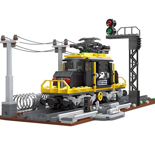 DzirePada Krokodil Lokomotive Bausteine Bausatz, 669Stück Sammelbare Dampfzug Modell Spielzeug, Kreativität Technik Lokomotive Klemmbausteine, Kinder Erwachsene und Home Décor DzirePada Krokodil Lokomotive Bausteine Bausatz, 669Stück Sammelbare Dampfzug Modell Spielzeug, Kreativität Technik Lokomotive Klemmbausteine, Kinder Erwachsene und Home Décor von DzirePada