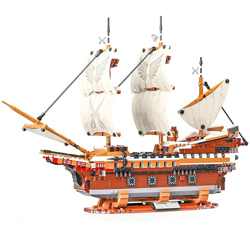 DzirePada Maiflower Schiff Klammer Bausteine Bausatz, 2284Stück Große Segelboot Blöcke Module Spielzeug, Mint Boot Klemmbausteine Kit, Jugend und Erwachsene Montage Spielzeug Geschenke DzirePada Maiflower Schiff Klammer Bausteine Bausatz, 2284Stück Große Segelboot Blöcke Module Spielzeug, Mint Boot Klemmbausteine Kit, Jugend und Erwachsene Montage Spielzeug Geschenke von DzirePada