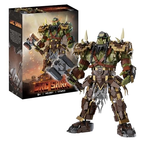 DzirePada Orz Sarr Bausteine Bausatz, 1215 Teile Cooles Mecha-Spielfiguren Modell, Magische Welt der Bestien Ziegel Kit, Geschenkideen für Erwachsene und Kinder von DzirePada