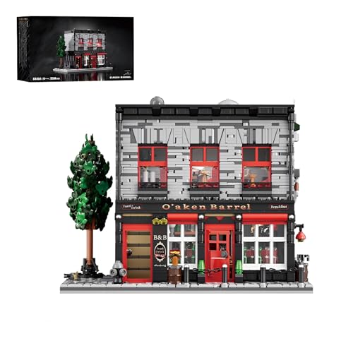 DzirePada Stadt Reihe Architektur Bausteine Bausatz, 2368Stück Kreative Konstruktion Klammerblöcke Kit, STEM Stadtansicht Geschäfte Modell Spielzeug, Ideen Geschenke für Kinder Erwachsene DzirePada Stadt Reihe Architektur Bausteine Bausatz, 2368Stück Kreative Konstruktion Klammerblöcke Kit, STEM Stadtansicht Geschäfte Modell Spielzeug, Ideen Geschenke für Kinder Erwachsene von DzirePada