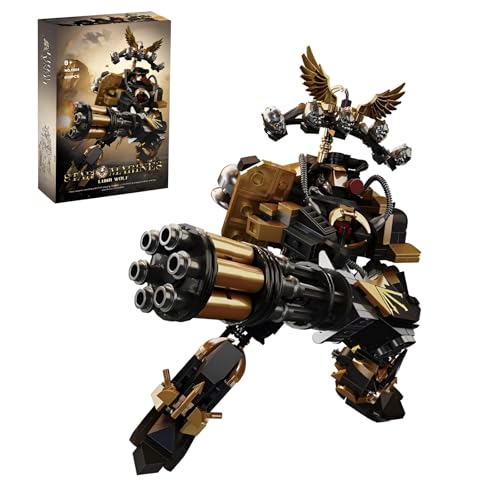 DzirePada Stern Marines imperiale Fäuste Bausteine Bausatz, 643Stück Filmcharakter Modell Spielzeug, Militär Soldaten Schwarze Legion Klemmbausteine Kit, Ideen Geschenke für Kinder Erwachsene von DzirePada