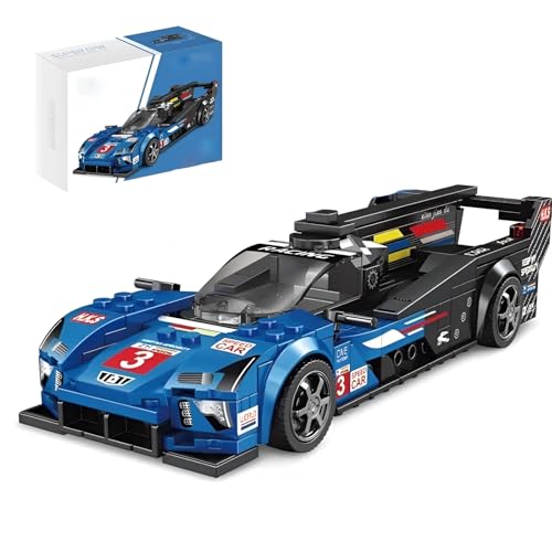 Geschwindigkeit Champions Sportwagen Bausteine Bausatz, 294Stück Technik Rennwagen Modellspielzeug, Superauto Sammlerstück Rennfahrzeug Bauklötze, Ideen Geschenke für Jungen Kinder Erwachsene(JD062) Geschwindigkeit Champions Sportwagen Bausteine Bausatz, 294Stück Technik Rennwagen Modellspielzeug, Superauto Sammlerstück Rennfahrzeug Bauklötze, Ideen Geschenke für Jungen Kinder Erwachsene(JD062) von DzirePada
