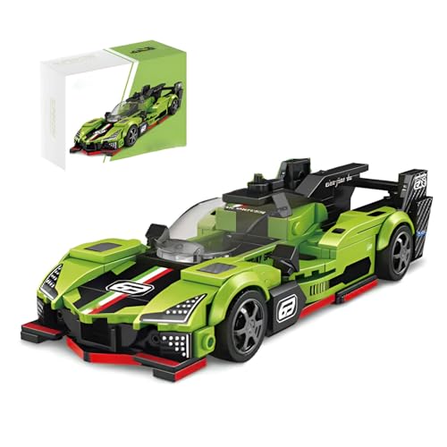 Geschwindigkeit Champions Sportwagen Bausteine Bausatz, 302Stück Technik Rennwagen Modellspielzeug, Superauto Sammlerstück Rennfahrzeug Bauklötze, Ideen Geschenke für Jungen Kinder Erwachsene(JD063) Geschwindigkeit Champions Sportwagen Bausteine Bausatz, 302Stück Technik Rennwagen Modellspielzeug, Superauto Sammlerstück Rennfahrzeug Bauklötze, Ideen Geschenke für Jungen Kinder Erwachsene(JD063) von DzirePada