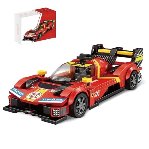 Geschwindigkeit Champions Sportwagen Bausteine Bausatz, 311Stück Technik Rennwagen Modellspielzeug, Superauto Sammlerstück Rennfahrzeug Bauklötze, Ideen Geschenke für Jungen Kinder Erwachsene(JD060) Geschwindigkeit Champions Sportwagen Bausteine Bausatz, 311Stück Technik Rennwagen Modellspielzeug, Superauto Sammlerstück Rennfahrzeug Bauklötze, Ideen Geschenke für Jungen Kinder Erwachsene(JD060) von DzirePada
