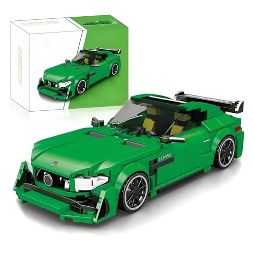 Geschwindigkeit Champions Sportwagen Bausteine Bausatz, 332Stück Technik Rennwagen Modellspielzeug, Superauto Sammlerstück Rennfahrzeug Bauklötze, Ideen Geschenke für Jungen Kinder Erwachsene(JD064) Geschwindigkeit Champions Sportwagen Bausteine Bausatz, 332Stück Technik Rennwagen Modellspielzeug, Superauto Sammlerstück Rennfahrzeug Bauklötze, Ideen Geschenke für Jungen Kinder Erwachsene(JD064) von DzirePada