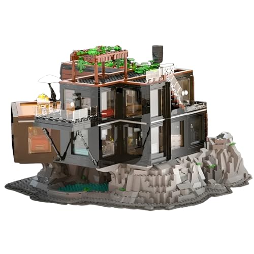 Haunted Themed Construction House Bausteine Bausatz, 3388Stück Halloween Horror Home Modell Spielzeug, Scary Architecture Klemmbausteine Kit, Ideen Geschenk für Fan Kinder Erwachsene Haunted Themed Construction House Bausteine Bausatz, 3388Stück Halloween Horror Home Modell Spielzeug, Scary Architecture Klemmbausteine Kit, Ideen Geschenk für Fan Kinder Erwachsene von DzirePada
