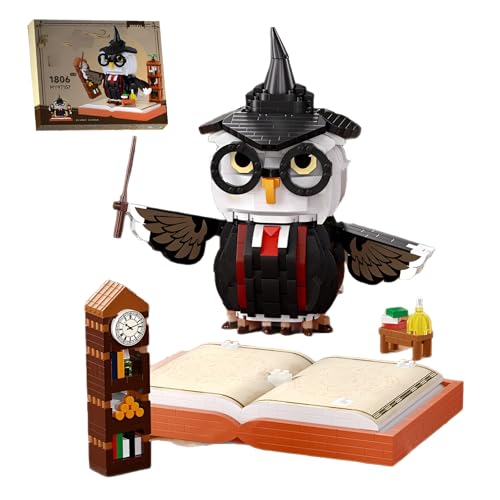Magische Eule Mini Bausteine Satz, 1806Stück Kreative Vogel Sammlung Modell Spielzeug, Tier Mirco Ziegel Kit für Haus Büro Dekor, Partei Favors Geschenke für Kinder Erwachsene Jungen Mädchen 8+ Magische Eule Mini Bausteine Satz, 1806Stück Kreative Vogel Sammlung Modell Spielzeug, Tier Mirco Ziegel Kit für Haus Büro Dekor, Partei Favors Geschenke für Kinder Erwachsene Jungen Mädchen 8+ von DzirePada