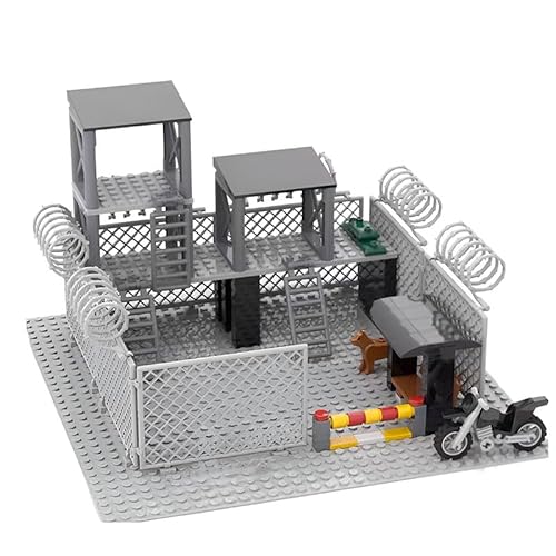 Militär Nitro Turm Basis austeine Bausatz, Architektur Modelle von Kriegs Spielzeug, Weltkrieg II Arme-Stationen Klemmbausteine Kit mit Motorrad und Hund, Ideen Geschenke für Jungen Kinder Erwachsene Militär Nitro Turm Basis austeine Bausatz, Architektur Modelle von Kriegs Spielzeug, Weltkrieg II Arme-Stationen Klemmbausteine Kit mit Motorrad und Hund, Ideen Geschenke für Jungen Kinder Erwachsene von DzirePada