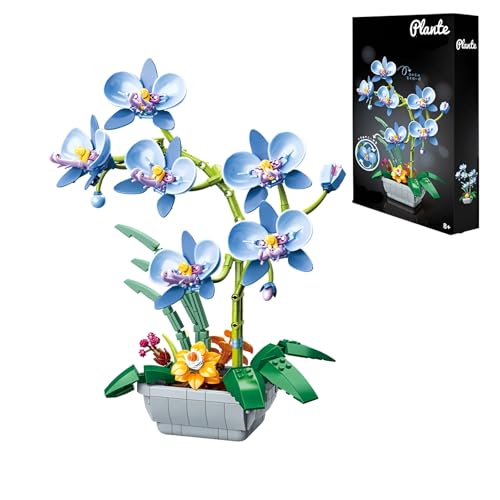 Orchidee Blume Bausteine Bausatz, 581Stück Künstliche Blume für Indoor Dekoration Modell Spielzeug, Botanische Sammlung Florid Klemmbausteine, Ideen Geschenke für Kinder Frauen Erwachsene(JK29011) Orchidee Blume Bausteine Bausatz, 581Stück Künstliche Blume für Indoor Dekoration Modell Spielzeug, Botanische Sammlung Florid Klemmbausteine, Ideen Geschenke für Kinder Frauen Erwachsene(JK29011) von DzirePada
