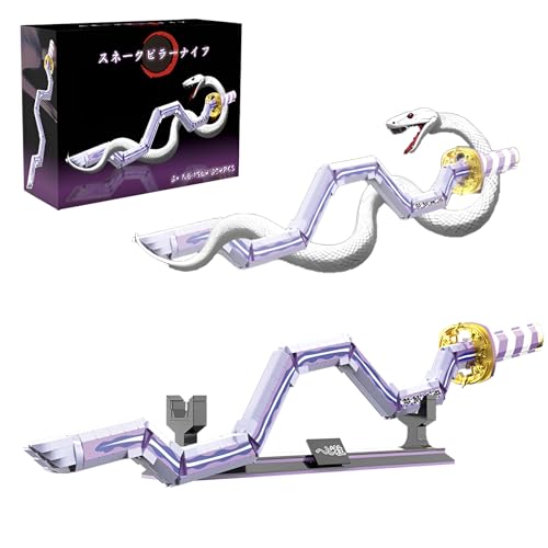 Schlange Säule Sunwheel Knife Bausteine Bausatz, 874 Stück Dämon Anime Schwert Modell Spielzeug, Katana Kostüm Geschenke Ziegel Kit für Haus Büro Dekor, Ideen Geschenke für Kinder Erwachsene Schlange Säule Sunwheel Knife Bausteine Bausatz, 874 Stück Dämon Anime Schwert Modell Spielzeug, Katana Kostüm Geschenke Ziegel Kit für Haus Büro Dekor, Ideen Geschenke für Kinder Erwachsene von DzirePada
