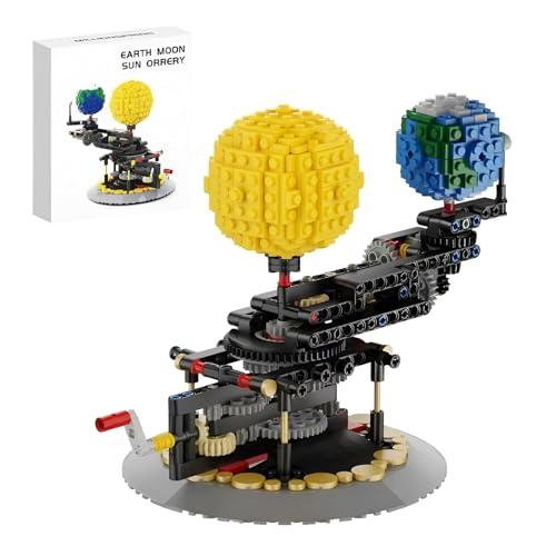 Sonnensystem Bausteine Bausatz, 471 Teile Erde Mond Sonne Planetarium Wissenschaft Ausbildung Bausteine Set, Geschenkidee für Astronomie-Forschung und Mechanik-Begeisterte Sonnensystem Bausteine Bausatz, 471 Teile Erde Mond Sonne Planetarium Wissenschaft Ausbildung Bausteine Set, Geschenkidee für Astronomie-Forschung und Mechanik-Begeisterte von DzirePada