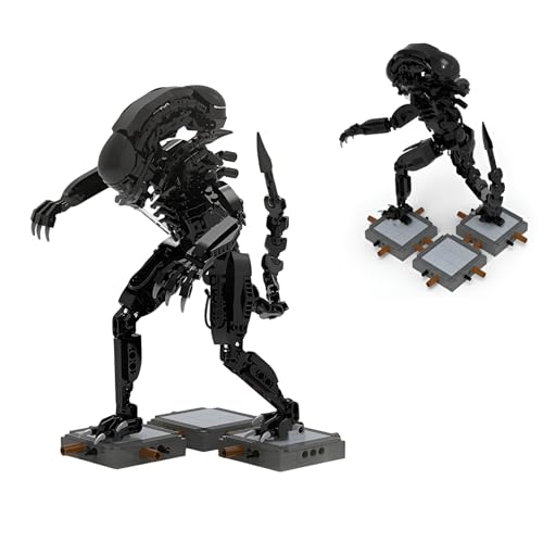 Xenomorphe Action Figur Bausteine Bausatz, 566Stück Cooles Grusel Horror Halloween Spielzeug, MOC Monster Modell für Ideen Geschenke für Jungen Kinder Erwachsene Xenomorphe Action Figur Bausteine Bausatz, 566Stück Cooles Grusel Horror Halloween Spielzeug, MOC Monster Modell für Ideen Geschenke für Jungen Kinder Erwachsene von DzirePada