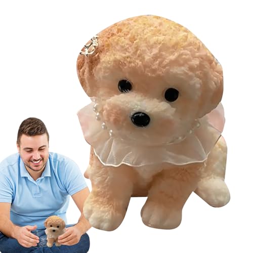 DzpKrka Dog Squeeze Toy, 13 X 13 cm Squishy Hunde, Stress Spielzeug Kinder, Quetsch Spielzeug, Emulation Dog Squeeze Toy, Hund Squishy Squeeze Spielzeug, Stressabbau-Squishie Für Partygeschenke von DzpKrka