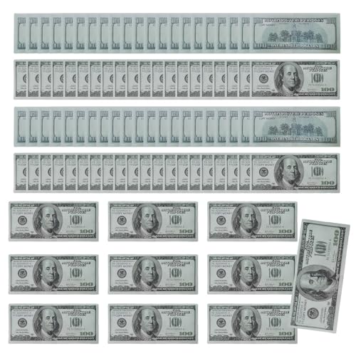 DzpKrka Dollar Bill Banknote, Fake Dollars Banknote, Spielgeld Retro Stil Realistisch Für Mädchen Jugendliche Erwachsene Eltern DzpKrka Dollar Bill Banknote, Fake Dollars Banknote, Spielgeld Retro Stil Realistisch Für Mädchen Jugendliche Erwachsene Eltern von DzpKrka