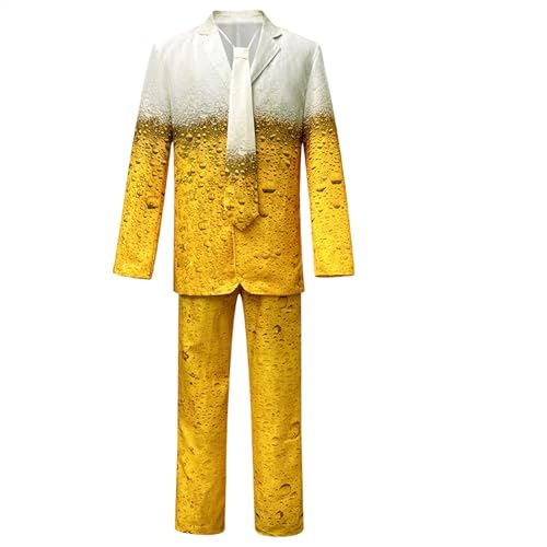 DzpKrka Kostüm Party Fashion Bieranzug, Biersportbekleidung Für Männer Und Frauen Für Maskeraden, Oktoberfest Bier Kleidung Für Maskeraden, Bars, Partys, S/M/L/XL, Verschiedene Option DzpKrka Kostüm Party Fashion Bieranzug, Biersportbekleidung Für Männer Und Frauen Für Maskeraden, Oktoberfest Bier Kleidung Für Maskeraden, Bars, Partys, S/M/L/XL, Verschiedene Option von DzpKrka