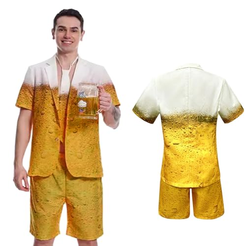 DzpKrka Kostüm Party Fashion Bieranzug, Biersportbekleidung Für Männer Und Frauen Für Maskeraden, Oktoberfest Bier Kleidung Für Maskeraden, Bars, Partys, S/M/L/XL, Verschiedene Option DzpKrka Kostüm Party Fashion Bieranzug, Biersportbekleidung Für Männer Und Frauen Für Maskeraden, Oktoberfest Bier Kleidung Für Maskeraden, Bars, Partys, S/M/L/XL, Verschiedene Option von DzpKrka