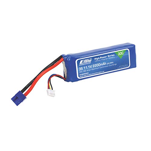 11.1V 2200mAh 3S 30C LiPo Battery: EC3 11.1V 2200mAh 3S 30C LiPo Battery: EC3 von E-Flite