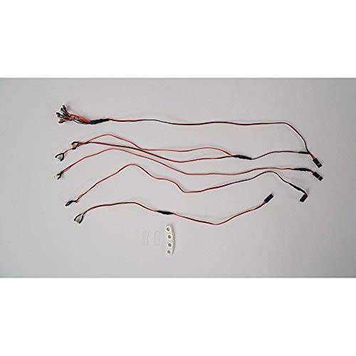 E-flite EFL87892 LED Set: F-16 Falcon-Gray 80mm EDF, Multi von E-Flite