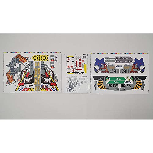 E-flite EFL87884 Decal Set: F-16 Falcon-Gray 80mm EDF, Multi E-flite EFL87884 Decal Set: F-16 Falcon-Gray 80mm EDF, Multi von E-Flite