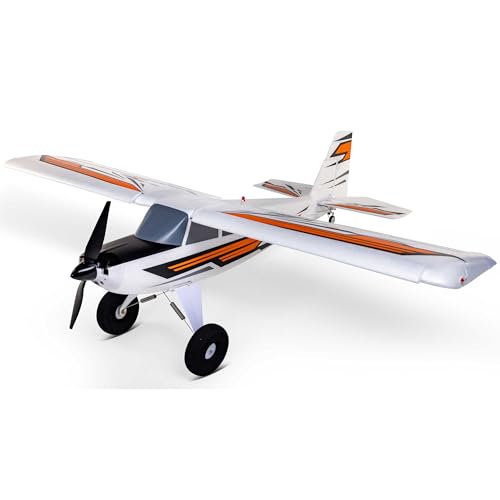E-flite Night Timber X Evolutions 1.2m Bind N Fly Basic, ferngesteuertes Flugzeug mit Nachtflug LED Beleuchtung, AS3X+ und Safe Select von E-Flite