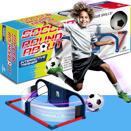 E-JET Fußball Spielzeug für 6 7 8 9 10 Jahren, Sportspaß für Garten Indoor Outdoor, Fußball-Übungen Spiele | Geschenke für Jungen Mädchen E-JET Fußball Spielzeug für 6 7 8 9 10 Jahren, Sportspaß für Garten Indoor Outdoor, Fußball-Übungen Spiele | Geschenke für Jungen Mädchen von E-JET