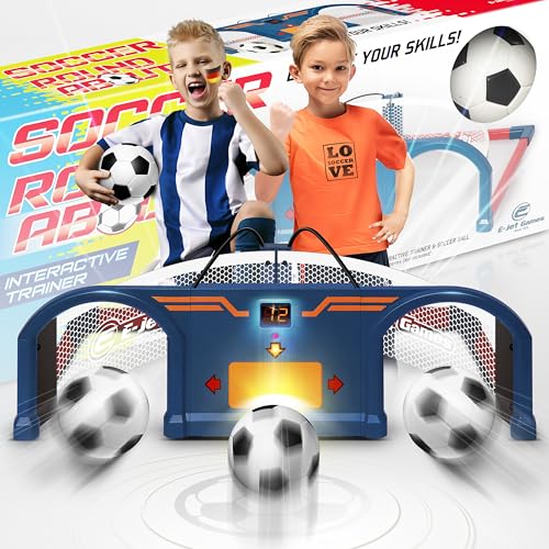 E-JET Soccer Roundabout | Fußball Spielzeugset für Kinder, Indoor Spielzeug, Geburtstag Ostern Geschenke für Jungen Mädchen ab 6 7 8 9 10 Jahre E-JET Soccer Roundabout | Fußball Spielzeugset für Kinder, Indoor Spielzeug, Geburtstag Ostern Geschenke für Jungen Mädchen ab 6 7 8 9 10 Jahre von E-JET
