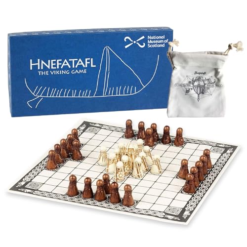 Hnefatafl - das Wikingerspiel - Enthält EIN einzigartiges Baumwollbeutel/Taschendesign zum Spielen mit Theken von E-TAIL 24/7