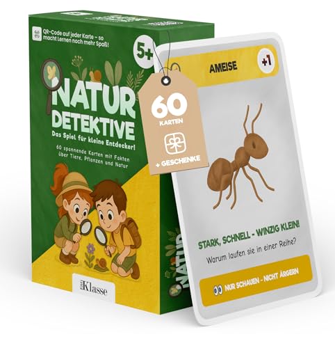 60 Spielkarten Lernkarten Natur Detektive das Spiel für kleine Entdecker Kartenspiel Kinder Kindergarten Grundschule Natur Wald Abenteuer Suchspiel Lernspiel Outdoor Entdeckerkarten Kinderkarten 60 Spielkarten Lernkarten Natur Detektive das Spiel für kleine Entdecker Kartenspiel Kinder Kindergarten Grundschule Natur Wald Abenteuer Suchspiel Lernspiel Outdoor Entdeckerkarten Kinderkarten von E&G Klasse