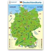 Deutschlandkarte von E & Z Verlag GmbH