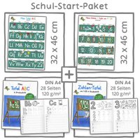 E&Z-Verlag GmbH: Mein Schul-Start-Paket (2 Lernposter 32 x 4 von E & Z Verlag GmbH