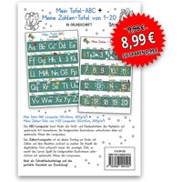 Mein Tafel-ABC + Meine Zahlen-Tafel-Set in Grundschrift von E & Z Verlag GmbH