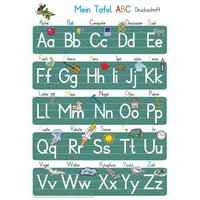 Mein Tafel ABC + Meine Zahlen-Tafel von 1-20 Druckschrift Mein Tafel ABC + Meine Zahlen-Tafel von 1-20 Druckschrift von E&Z Verlag GmbH