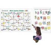 Mein buntes Kinder-ABC + Meine tierischen Zahlen/2 Poster von E & Z Verlag GmbH