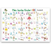 Mein buntes Kinder-ABC Grundschrift von E & Z Verlag GmbH