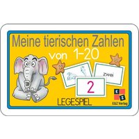 Meine tierischen Zahlen von 1-20 Legespiel, m. 1 Beilage, m. 1 Beilage, 2 Teile Meine tierischen Zahlen von 1-20 Legespiel, m. 1 Beilage, m. 1 Beilage, 2 Teile von E&Z Verlag GmbH