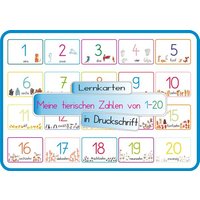 Meine tierischen Zahlen von 1-20 in Druckschrift von E & Z Verlag GmbH
