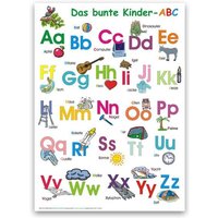 Das bunte Kinder-ABC (Poster) von E & Z Verlag