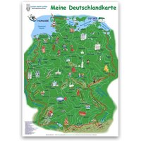 Meine Deutschlandkarte Meine Deutschlandkarte von E & Z-Verlag